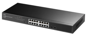 Cudy GS1016ES2,16-Port Gigabit Light-Managed Switch with 2 SFP,10/100/1000 Mbps