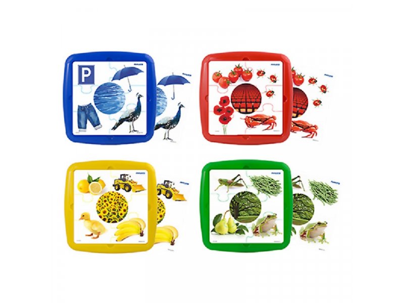 MINILAND Set 4 puzzle – osnovne boje