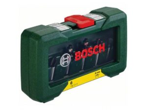 BOSCH zeleni alat 6-delni set TC glodala (6 mm prihvat) 2607019464