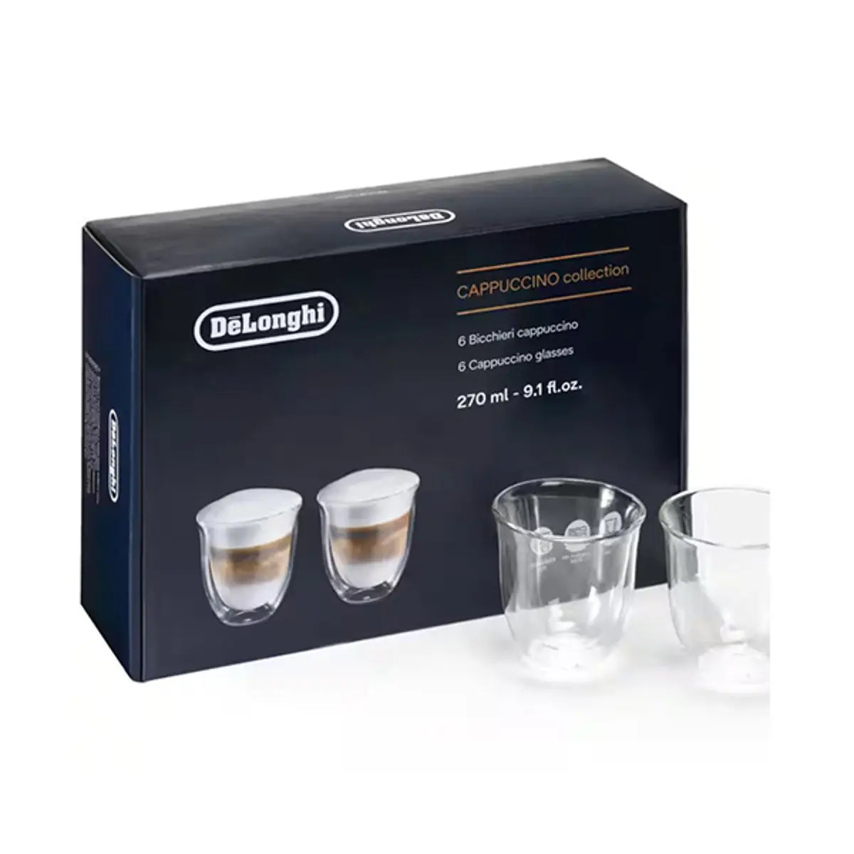 DeLonghi Set čaša Cappuccino collection DLSC301