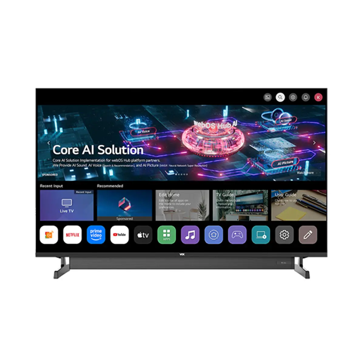 VOX 43WSB684F LED Full HD Smart TV