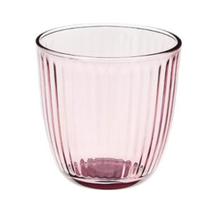Čaša za vodu Line lilac rose 29cl 6/1 580501