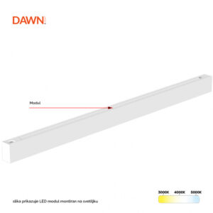 DAWN LED MODUL LT-T-020 1,5M CCT BELA