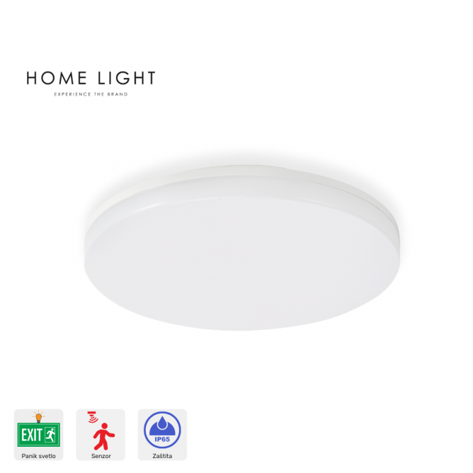 DAWN LED PLAFONJERA CL17 O 18W 4000K SENZOR/PANIK IP65