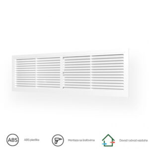 ERA ZALUZINA 4513RP BELA (455x133 mm)