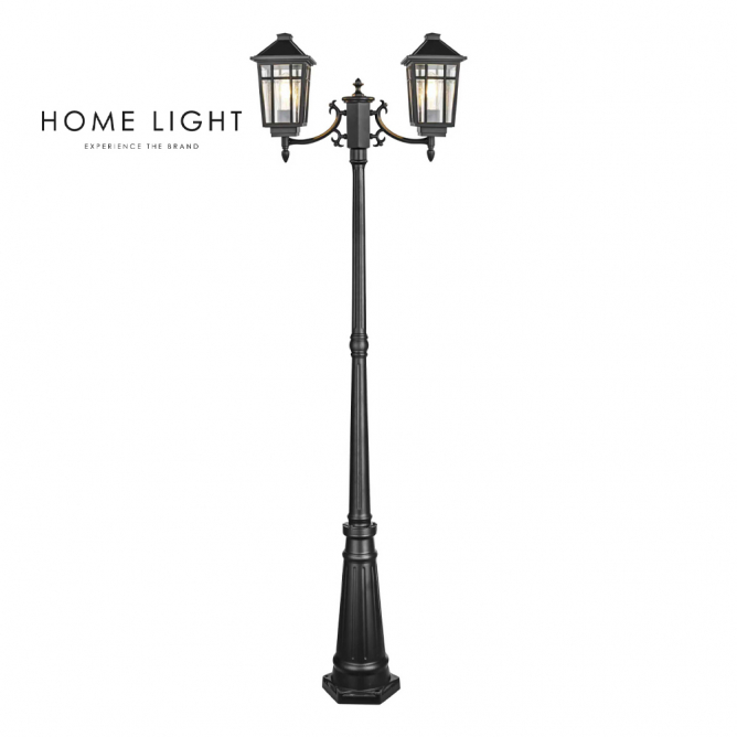 FENJER X23001-S-PU2 STUBNI 2*E27 CRNI IP44