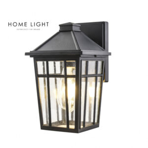 FENJER X23001-S-WD ZIDNI 1*E27 CRNI IP33