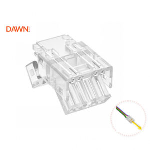 KONEKTOR ZA LED TRAKU COB X10C-4P (10mm, 4PIN) 10 kom