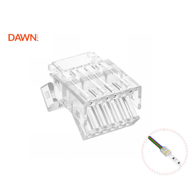 KONEKTOR ZA LED TRAKU SMD X12-4P (12mm, 4PIN) 10 kom