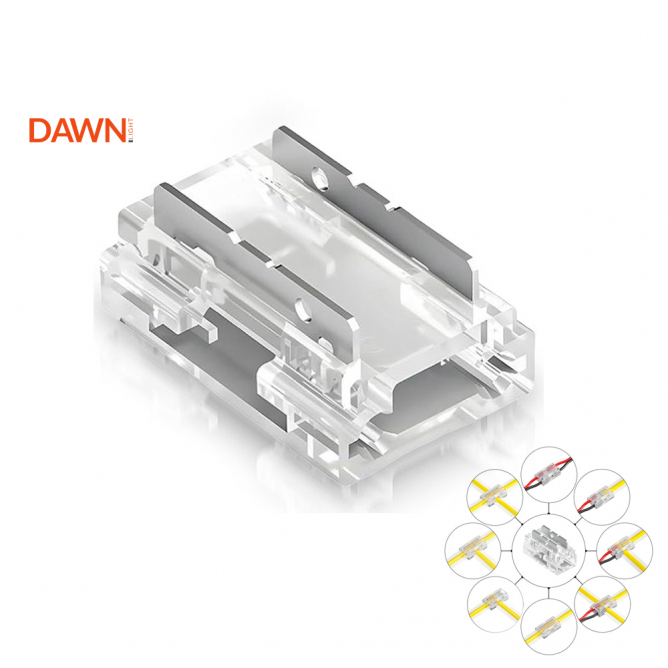 KONEKTOR ZA LED TRAKU SMD/COB BCX-10-2 (10mm, 2PIN) 10 kom