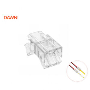 KONEKTOR ZA LED TRAKU SMD/COB X8C-2P (8mm, 2PIN) 10 kom