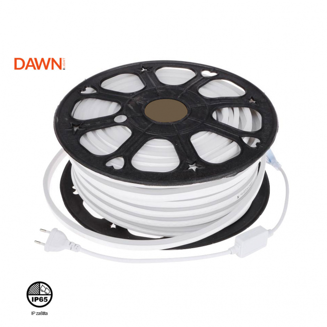 LED NEON FLEX KL-2835-120-NW 24V IP65 (50met,8.8W/met)