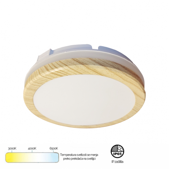 LED PLAFONJERA MONA-200-20W 3000/4000/6500K IP65 DRVO
