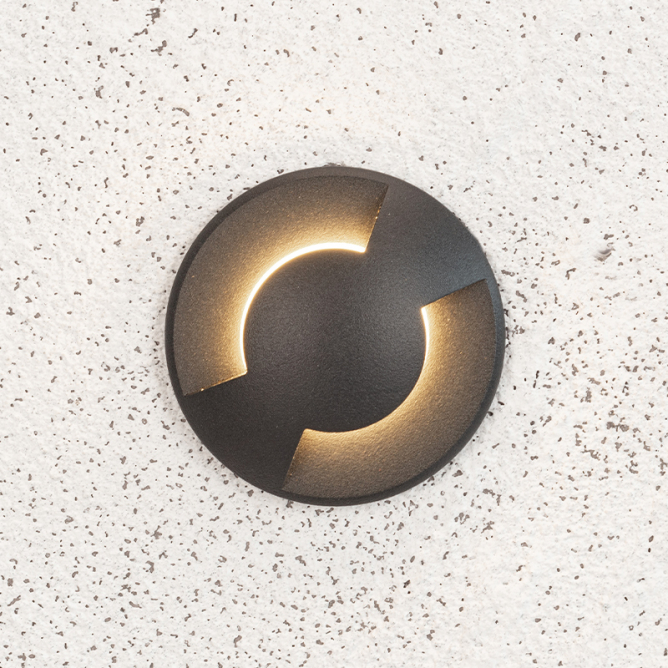 LED SVETILJKA JM-4816 PODNA 1W 3000K IP67 ANTRACIT