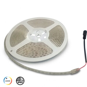 LED TRAKA VT-3528-120-6500K 12V IP65 (5met,8W/met,8mm) 212037