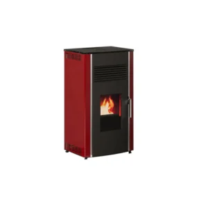 Peć na pelet Alfa Plam Luca R, crvena