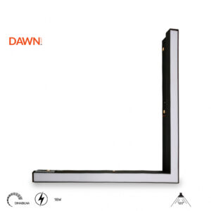 MAGNETIC SVETILJKA LED01-L-18W 3000K 120° 48V DC CRNA NEW