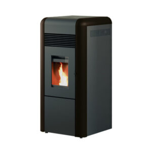 Peć na pelet za etažno grejanje Alfa Plam Dino 27kW, crna Peć na pelet za etažno grejanje Alfa Plam Dino 27kW, crna