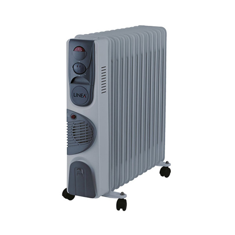 LINEA Uljni radijator LRF13-0578 13 rebara 2500 W + 400 W ventilator