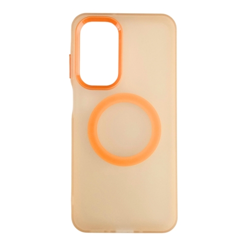 Silikonska futrola Magsafe FLURO COLOR Samsung A37 NARANDŽASTA