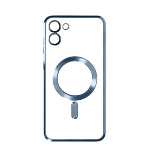 Silikonska futrola Magsafe Samsung A07 PLAVA