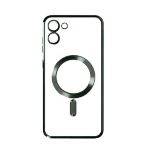 Silikonska futrola Magsafe Samsung A07 ZELENA