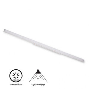 SINSKA SVETILJKA JM-4073 41-66W 4000K 90° 1500mm BELA