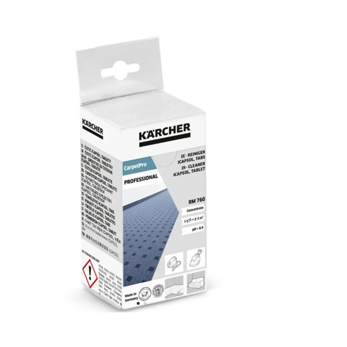 KARCHER CarpetPro sredstvo za čišćenje tepiha RM 760, u tabletama, 6.295-850.0