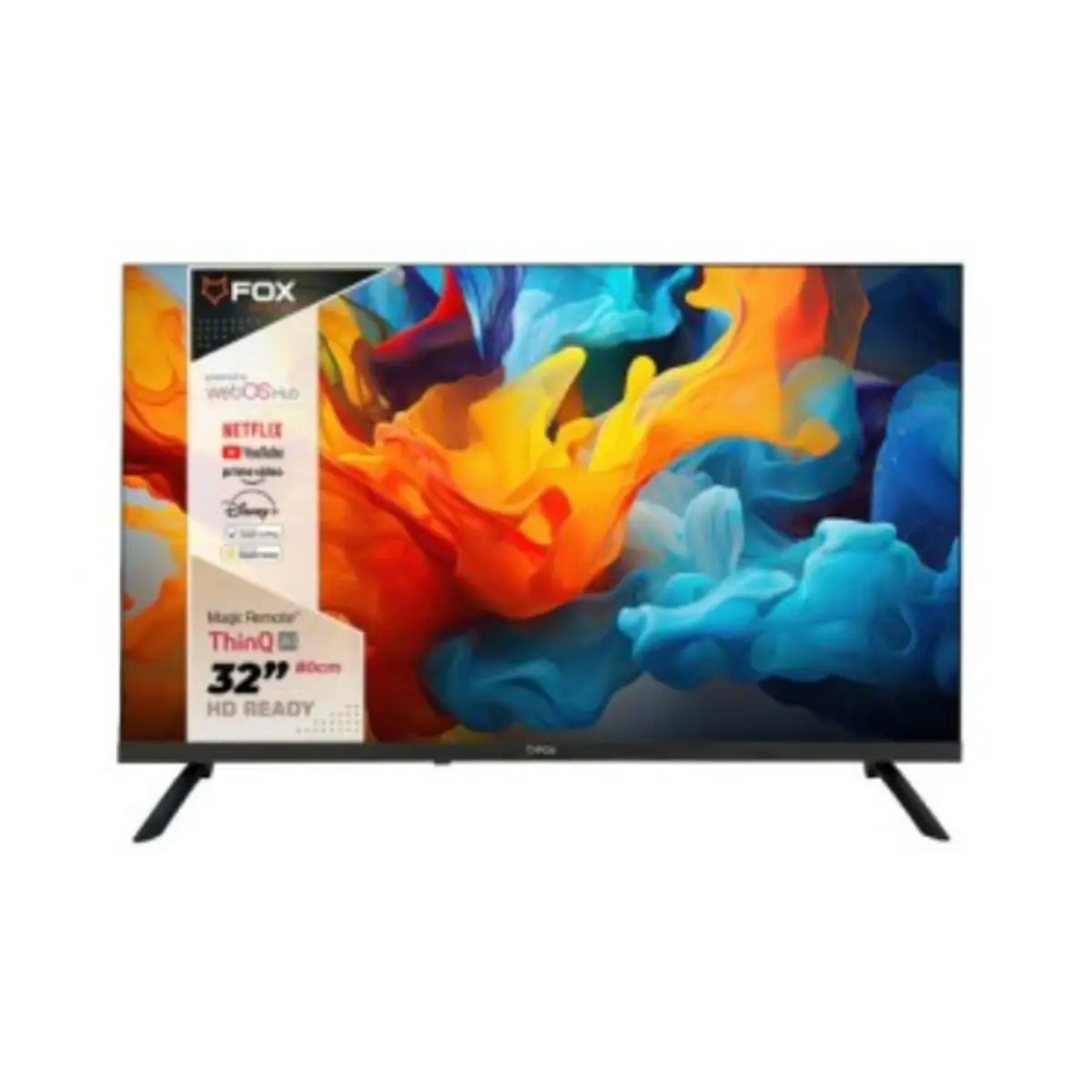 SMART LED TV 32 FOX 32WOS651C 1366×768/HD Ready/DTV-C/T/T2/S/S2/WebOS