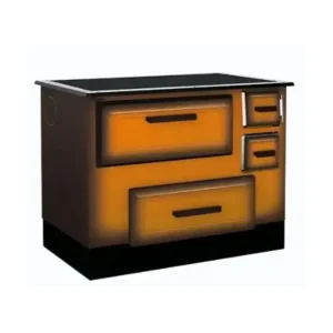 Šporet na čvrsto gorivo Alfa Plam 55 DeluxeEco R L, braon, levi Šporet na čvrsto gorivo Alfa Plam 55 DeluxeEco R L, braon, levi