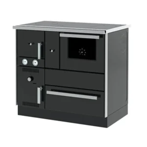 Etažni šporet Alfa Plam TERM 27 NR antracit, desni ECO