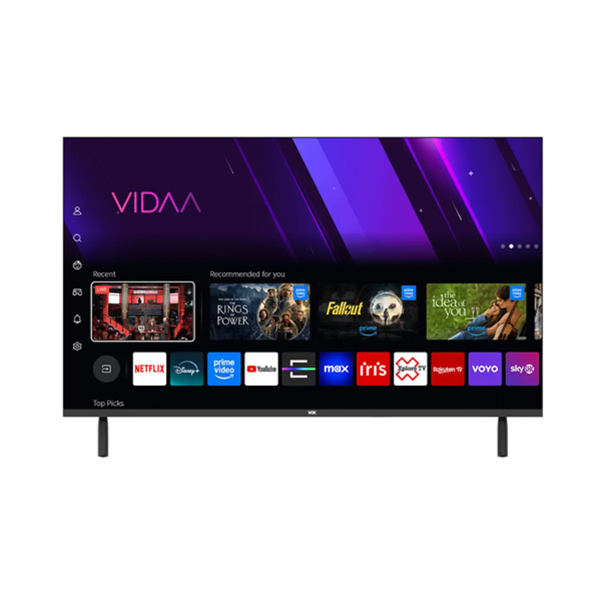 Televizor Vox 32QVH684 Smart, DLED, 32”(81cm), DVB-T2/C/S2