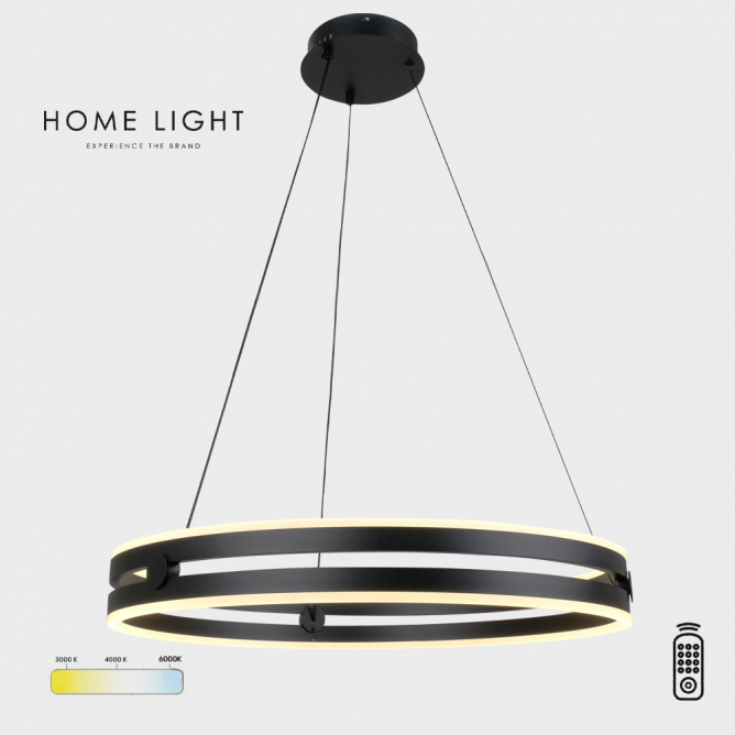 SOLEA 14 LUSTER 48W 3000/4000/6000K CRNA