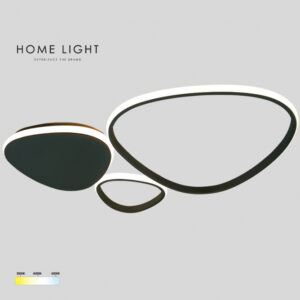 SOLEA 19 PLAFONSKA SVETILJKA 30W 3000/4000/6000K CRNA