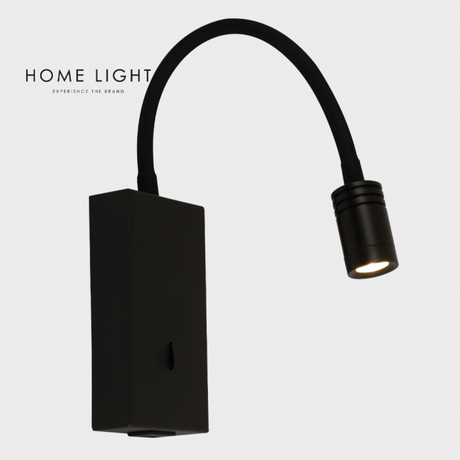 SOLEA 47 ZIDNA LAMPA 3W 3000K CRNA