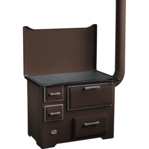 Šporet na čvrsto gorivo MBS SD 9 EM SL, braon, desni Šporet na čvrsto gorivo MBS SD 9 EM SL, braon, desni