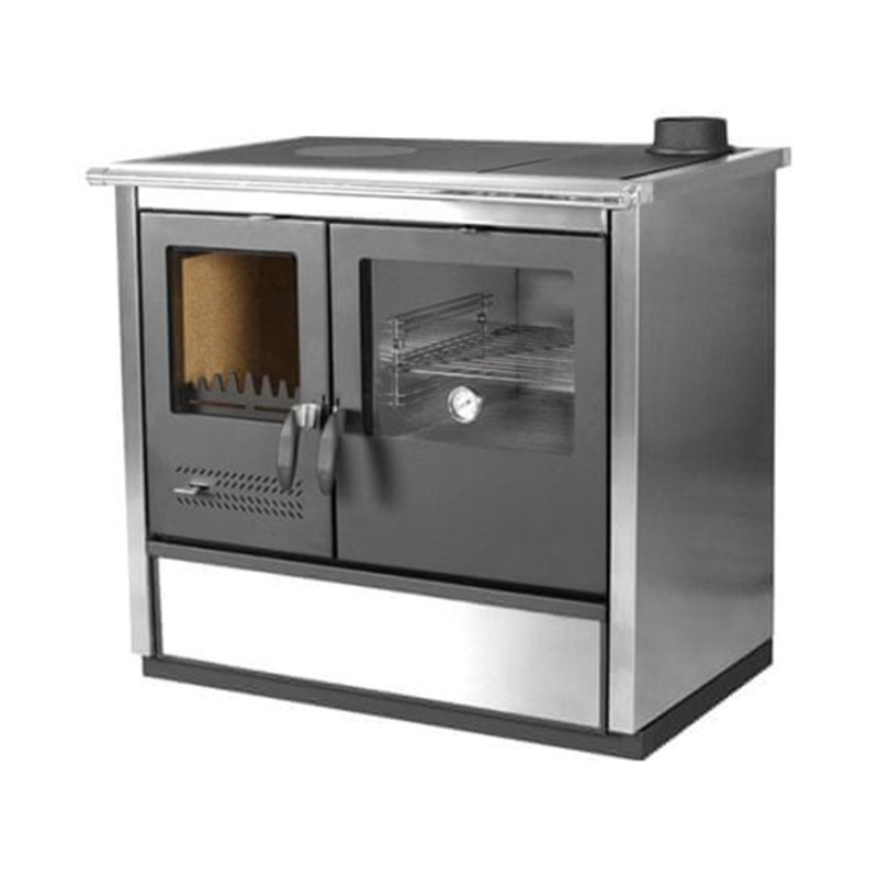 Šporet na čvrsto gorivo Tim Sistem North Desni sivi