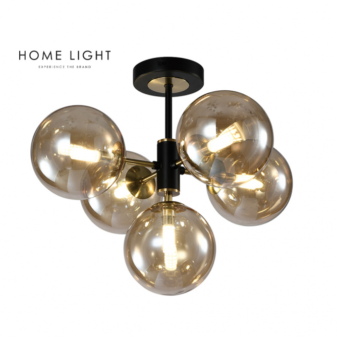 TALIA 12 LUSTER 5*G9 CRNA/BAKAR