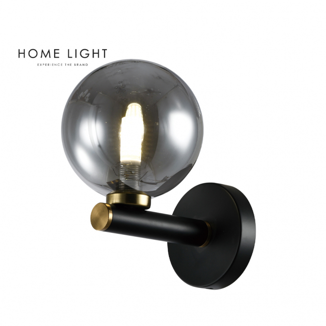 TALIA 24 ZIDNA LAMPA 1*G9 CRNA/BAKAR