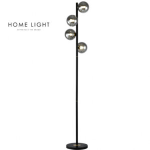 TALIA 27 PODNA LAMPA 4*G9 CRNA/BAKAR