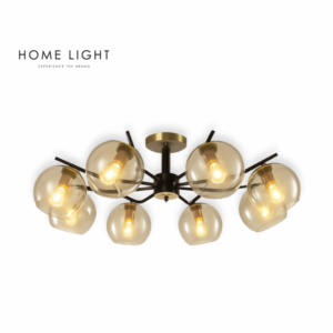 TALIA 32 LUSTER 8*E14 CRNA/BAKAR