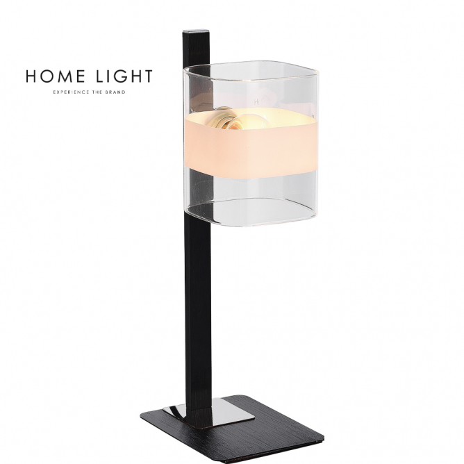 TALIA 56 STONA LAMPA 1*E14 CRNA/HROM