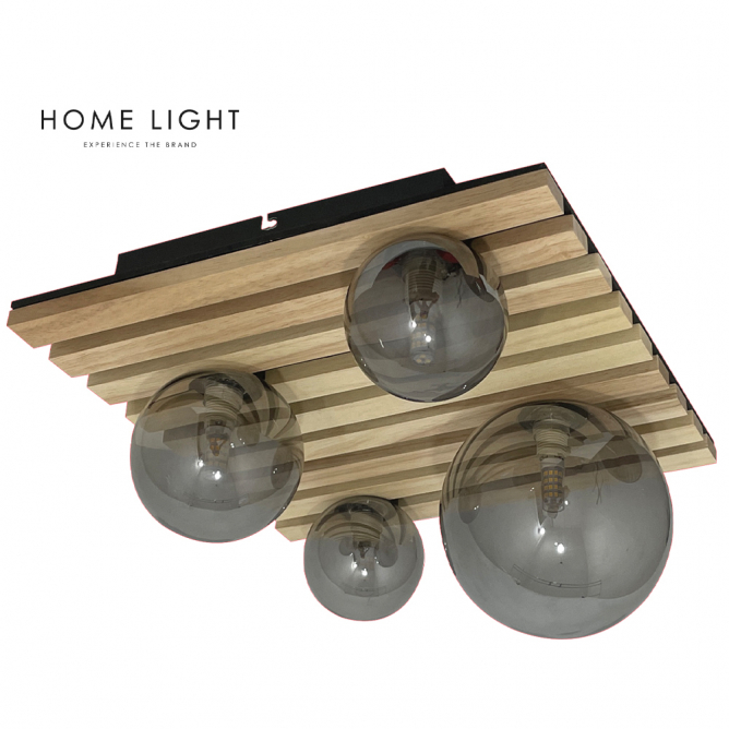 TALIA 62 PLAFONSKA SVETILJKA 4*G9 DRVO