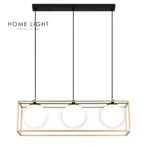 TALIA 72 LUSTER 3*E14 CRNA/ZLATO