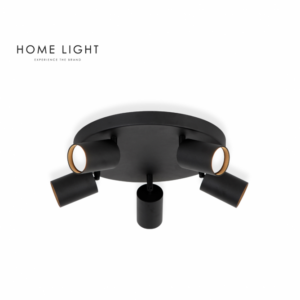 TALIA 85 SPOT LAMPA 5*GU10 CRNA