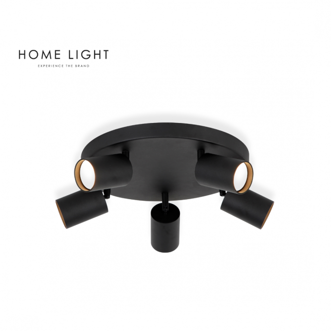 TALIA 85 SPOT LAMPA 5*GU10 CRNA