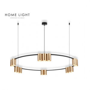 TALIA 92 LUSTER 15*GU10 ZLATO/CRNA