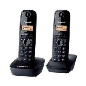 PANASONIC DECT KX-TG1612FXH Duo Bežični telefon, Crna PANASONIC DECT KX-TG1612FXH Duo Bežični telefon, Crna