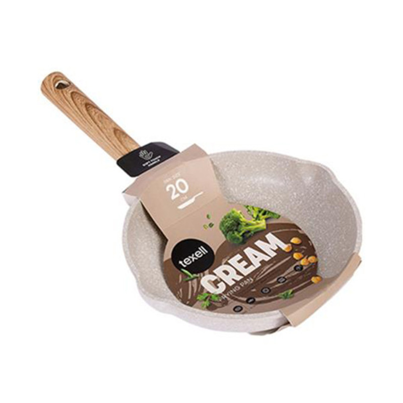 TEXELL Tiganj duboki 20 cm Cream TPCM-D20