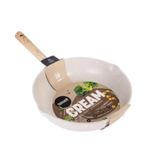 TEXELL Tiganj duboki 28 cm Cream TPCM-D28